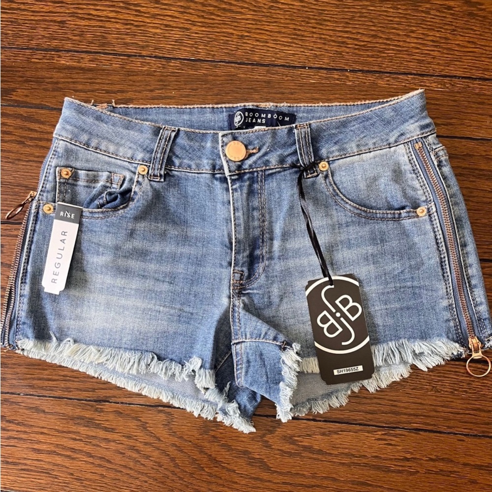 Boom Boom Jeans Women's Blue Denim Shorts